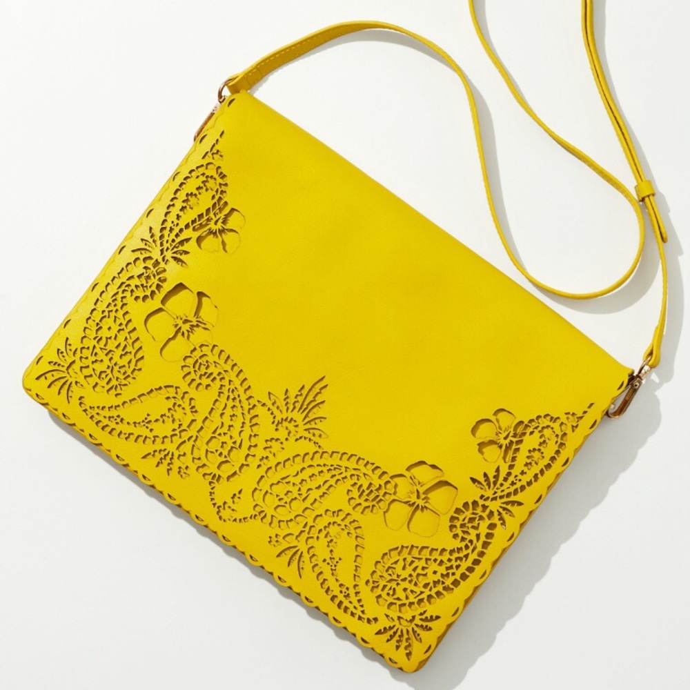 🆕 TOMMY BAHAMA Laser Lace Clutch - Picture 16 of 16